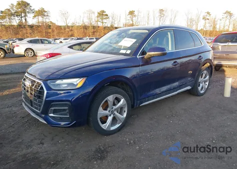 2021 Audi Q5 Premium Plus 45 Tfsi Quattro S Tronic z USA, uszkodzony, nr VIN WA1BAAFY6M2127428